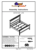 Preview for 6 page of Furniture of America CM7351CK Assembly Instructions Manual