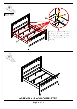 Preview for 20 page of Furniture of America CM7351CK Assembly Instructions Manual