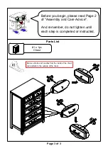 Preview for 3 page of Furniture of America CM7365C Assembly Instructions