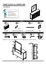 Предварительный просмотр 5 страницы Furniture of America CM7365D-M Assembly Instructions Manual