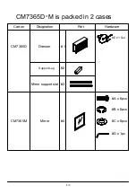 Предварительный просмотр 6 страницы Furniture of America CM7365D-M Assembly Instructions Manual