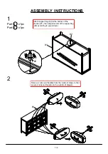 Предварительный просмотр 7 страницы Furniture of America CM7365D-M Assembly Instructions Manual