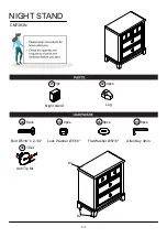 Preview for 5 page of Furniture of America CM7383N Assembly Instructions Manual