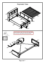 Preview for 4 page of Furniture of America CM7384CK Assembly Instructions Manual