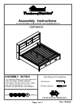 Preview for 8 page of Furniture of America CM7384CK Assembly Instructions Manual