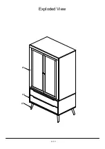 Preview for 6 page of Furniture of America CM7386AR Assembly Instructions Manual