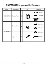 Preview for 7 page of Furniture of America CM7386AR Assembly Instructions Manual