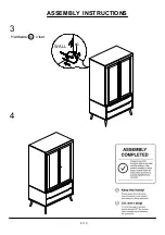 Preview for 9 page of Furniture of America CM7386AR Assembly Instructions Manual