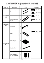 Preview for 7 page of Furniture of America CM7386EK Assembly Instructions Manual