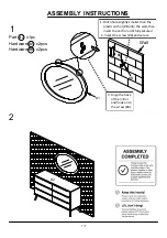 Preview for 7 page of Furniture of America CM7386MO Assembly Instructions Manual