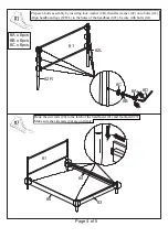 Preview for 4 page of Furniture of America CM7386Q/F Assembly Instructions