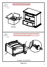 Preview for 4 page of Furniture of America CM7389N Assembly Instructions