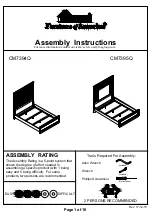 Preview for 1 page of Furniture of America CM7394Q Assembly Instructions Manual