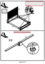 Preview for 6 page of Furniture of America CM7394Q Assembly Instructions Manual