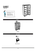 Preview for 5 page of Furniture of America CM7415C Assembly Instructions Manual