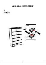 Preview for 6 page of Furniture of America CM7415C Assembly Instructions Manual