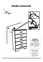 Preview for 7 page of Furniture of America CM7415C Assembly Instructions Manual