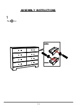 Preview for 6 page of Furniture of America CM7415D Assembly Instructions Manual