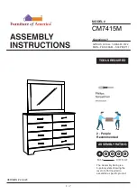 Furniture of America CM7415M Assembly Instructions Manual preview