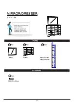 Preview for 5 page of Furniture of America CM7415M Assembly Instructions Manual