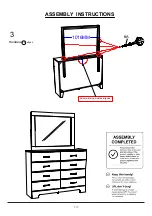 Preview for 7 page of Furniture of America CM7415M Assembly Instructions Manual