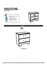 Preview for 5 page of Furniture of America CM7415N Assembly Instructions Manual