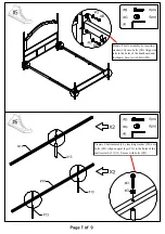 Preview for 7 page of Furniture of America CM7420F Assembly Instructions Manual