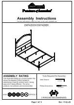 Preview for 10 page of Furniture of America CM7420F Assembly Instructions Manual