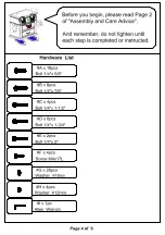 Preview for 13 page of Furniture of America CM7420F Assembly Instructions Manual