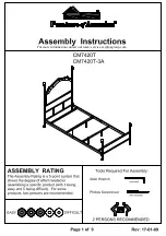 Preview for 19 page of Furniture of America CM7420F Assembly Instructions Manual