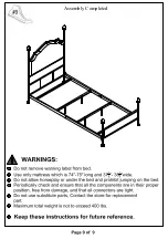 Preview for 27 page of Furniture of America CM7420F Assembly Instructions Manual