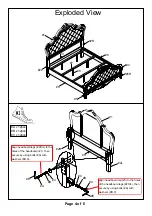 Preview for 4 page of Furniture of America CM7426CK Assembly Instructions Manual