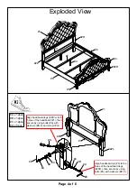 Preview for 4 page of Furniture of America CM7426Q Assembly Instructions Manual