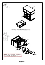 Preview for 4 page of Furniture of America CM7428N Assembly Instructions