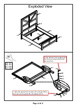 Preview for 4 page of Furniture of America CM7435Q Assembly Instructions Manual