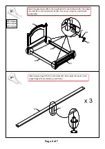 Preview for 6 page of Furniture of America CM7441CK Assembly Instructions Manual