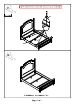 Preview for 7 page of Furniture of America CM7441CK Assembly Instructions Manual