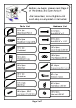 Preview for 10 page of Furniture of America CM7441CK Assembly Instructions Manual