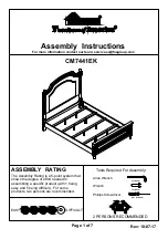 Preview for 15 page of Furniture of America CM7441CK Assembly Instructions Manual