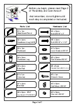 Preview for 17 page of Furniture of America CM7441CK Assembly Instructions Manual