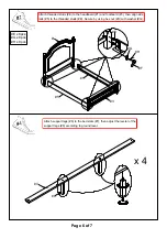 Preview for 20 page of Furniture of America CM7441CK Assembly Instructions Manual