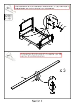 Preview for 6 page of Furniture of America CM7451Q Assembly Instructions Manual