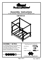 Preview for 9 page of Furniture of America CM7451Q Assembly Instructions Manual