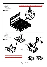 Preview for 9 page of Furniture of America CM7500CK Assembly Instructions Manual