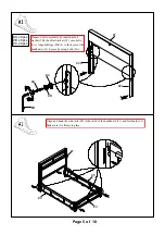 Preview for 5 page of Furniture of America CM7500EK Assembly Instructions Manual