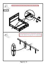 Preview for 8 page of Furniture of America CM7500EK Assembly Instructions Manual