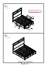 Preview for 10 page of Furniture of America CM7500EK Assembly Instructions Manual