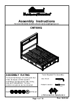 Furniture of America CM7500Q Assembly Instructions Manual preview