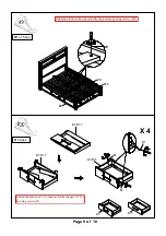 Preview for 9 page of Furniture of America CM7500Q Assembly Instructions Manual