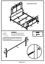 Preview for 4 page of Furniture of America CM7502F Assembly Instructions Manual